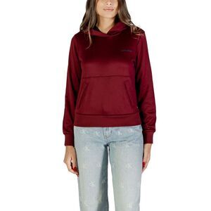 Calvin Klein Bordeaux Cotton Women's Hoodie